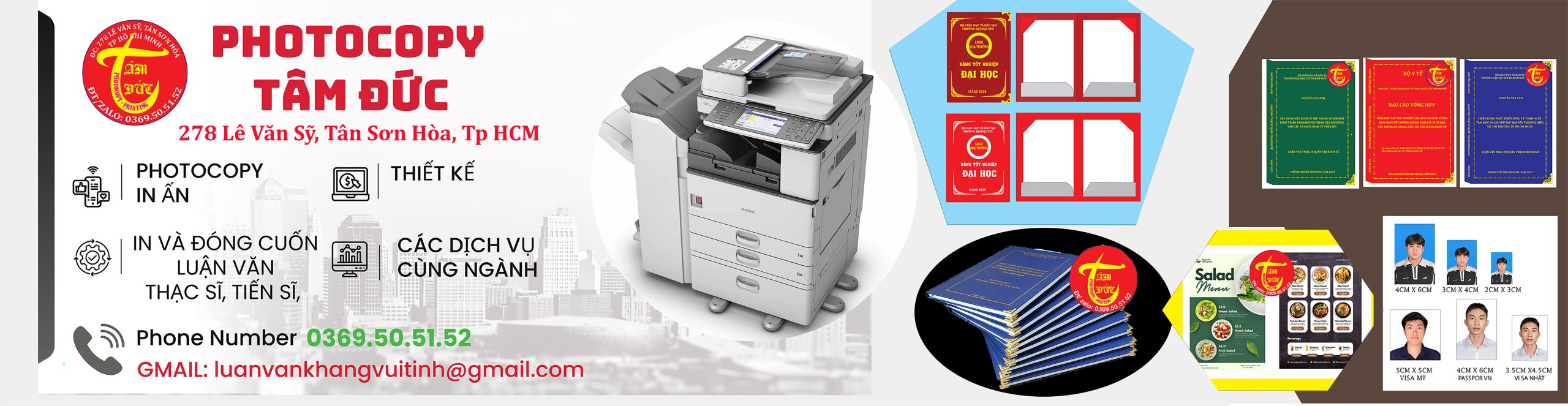 Photocopy Tâm Đức